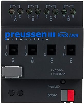 Cocoso Switc HME4 16 A KNX/4 Channel Switch Actuator 1 Item Black/252