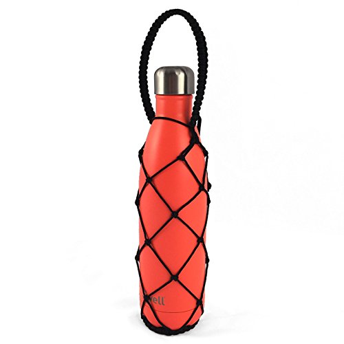 UPC 646437862387, S&#39;well Bottle Carrier - Beautifully Crafted Net and Handle for Swell, Mira and Other Cola Shaped Water Bottles - Comes in 9 oz, 17 oz and 25 oz Sizes (Black, 25 oz / 750 ml)