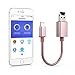 dodocool Card Reader Lightning Cable Micro SD Card Slot iPhone 8/8 Plus/X/ 7/7 Plus/ 6/6 PLU / 5 / 5s/ iPad iPod More (Rose Gold)
