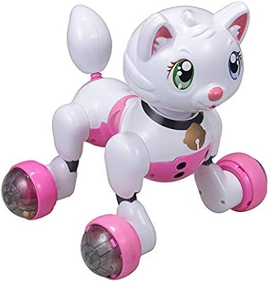 Amazon Co Jp ロボット猫 おもちゃ 介護用 猫型ロボット キヨラカ ロボット猫 かまってにゃん Rn N01 ホビー