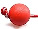 Quality Star store Dog Toys, Indestructible Rubber Ball on a Rope, for K9 Training and Teeth Cleaning, Chew Toys, Interactive Toy for Large/Small/Medium Dogs, Red