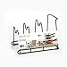 Pan Organizer Rack - Kitchen Cabinet Pantry Pots and Pans Holder, Black