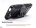Huawei Pronto LTE case, Huawei SnapTo case, Nagebee - Huawei Pronto LTE, Huawei SnapTo H891L G620 Heavy Duty Hybrid Armor Dual Layer Rhino Kickstand Belt Clip Holster Combo Rugged Case for Huawei Pronto LTE, Huawei SnapTo H891L G620 (Holster Combo Black)