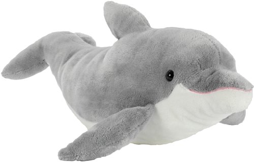Heunec 248571 - Softissimo Delfin, 50 cm, Grau/Weiß