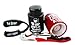 2 Vacuum Wine Stoppers + Gift Box + Corkscrew Bottle Opener + Bottle foil Peeler - Perfect Wine Gift Accessory, Set of 4 Funny Wine Tools â€“ Great Birthday Present Drinking Gift