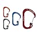 Nite Ize SlideLock Carabiner Aluminum, Size #2, Red