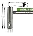 Manual Coffee Grinder,Ceramic Burr,Stainless Steel, Perfect for Camping, By KitchenV. Get Yours NOW!
