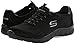 Skechers Sport Women's Rock Around Fashion Sneaker,Black Shimmer,8.5 M US