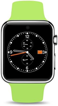 DM09 Bluetooth SmartWatch 2.5D ARC HD Screen Support SIM Card Wearable Devices Smartphone Fitness Tracker For IOS Android(Fresh Green)