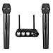 Excelvan K38 Dual Wireless Bluetooth Karaoke Portable Microphone with Receiver Box Various Frequency High-end for Home KTV Education Training