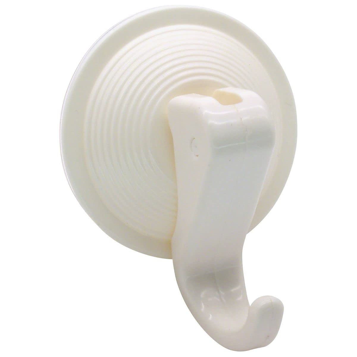 Fackelmann Lever Suction Hook 2,17 Inch in White