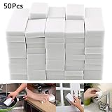 Tinffy 100/50 x Magic Sponge Eraser Cleaning Melamine Multi-Functional Foam Cleaner (50pcs)