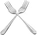 Utopia Kitchen 12 Piece Dinner Fork Set - Stainless Steel - Premium Cutlery Set