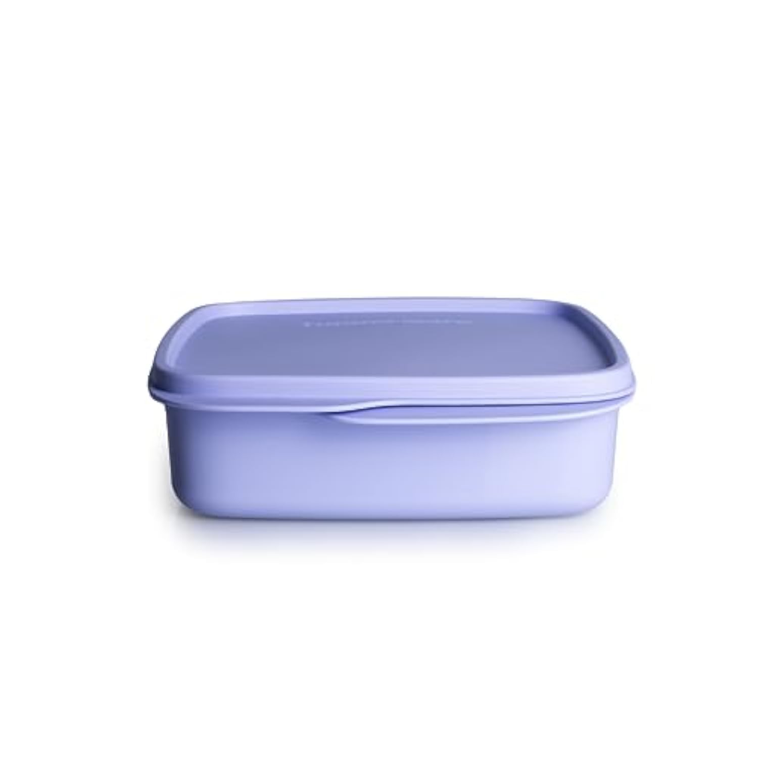 Tupperware 7503C-6 Lunch Box To Go Clever Break 1 x 550 ml Lilac with Triple Division + Hanging Spoon