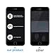 iPhone 7 Screen Protector, Emixc Ultra Thin Crystal Clear Transparent Not full Screen HD Tempered Glass Screen Protector for iPhone 7