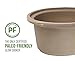 Chefman XL 7 Qt. Slow Cooker, All-Natural, Glaze & Chemical-Free Pot, Stovetop or Oven Cooking, Dishwasher Safe Crock; Naturally Nonstick & Paleo-Friendly, Low-Lead Stoneware, Bonus Recipes Included