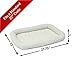 MidWest Homes for Pets QuietTime XS Dog Bed – White Fleece Bolster, Ultra-Soft and Machine Washable, Fits 22-Inch Crates and Carriers, for Small Dogs and Cats