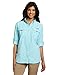 Columbia Women's Bahama Long Sleeve Shirt, Small, Clear Blue