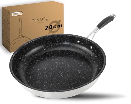 Top-Deal des Tages: Dieses Angebot für DIVORY Edelstahl Pfanne Induktion... liegt heute bei 25,99€. Gönn dir diesen Rabatt!