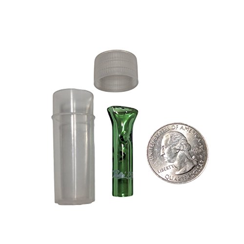3 Rollintips Green Glass Blunt Filter Tips For Hand Rolled Cigarettes