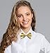 Consumable Depot CD Gold Suspender with Matching Metalic, Champagne, Sequined Bowtie Set (Champagne Gold)