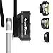 Mozeat Lens 238 Degree Super Wide Angle Fisheye Lens, Professional HD Cell Phone Camera Clip-on Lens, for Smartphone, Tablet