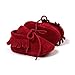 R&V Unisex Infant Baby Boys' Girls' Moccasins Soft Sole Tassels Prewalker Anti-Slip Toddler Shoes (M:6~12 Months, Bandage Red)