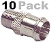 F Type Push On Quick Connect Adapter primary