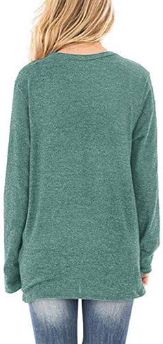 SAMPEEL Women's Casual V Neck T Shirts Twist Knot Tunics Tops 4 SAMPEEL Women's Casual V Neck T Shirts Twist Knot Tunics Tops