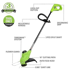 Greenworks 24V 10" Cordless TORQDRIVE™ String