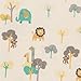 Trend Lab Lullaby Jungle Deluxe Flannel Fitted Crib Sheet