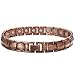 VITEROU Magnetic Solid Pure Copper Therapy Anklet for Men and Women with Healing Magnets for Arthritis Pain Relief,3500 Gauss,9.5 Inches