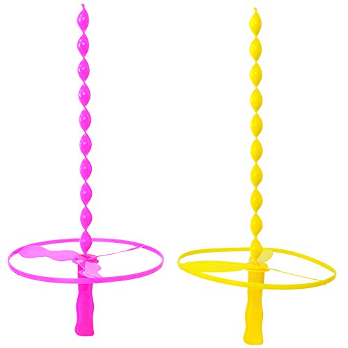 Big Mo's Toys Flying Discs - Twist Disc Flyer Saucers for Party Favors and Prizes - 40 Sets
