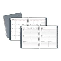 Office Depot Medium Weekly/Monthly Planner, 6-7/8" x 8-3/4", Silver, January to December 2020, OD710930