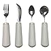 Kinsman Classic Weighted Utensils : Utensil Set ( 1 of each), White