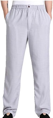 Amazon 上海物語 Shanghai Story チャイナ服 メンズ 綿麻ズボン 太極拳 カンフー ズボン 武術用 カンフー ズボンパンツ 功夫パンツ 長パンツ メンズ チャイナ風ズボン メンズ コットン リネン 長パンツ 父の日のプレゼント ロングパンツ 通販