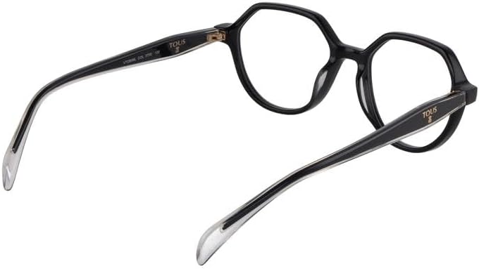 VTOB56L Occhiali, Shiny Black, 49 da donna, nero luccicante