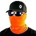 Hoo-Rag - High Performance 100% Moisture Wicking Polyester Microfiber Multi-Functional Face Mask & Neck Cover - UPF 30 - One Size Fits Most - High Viz Orange