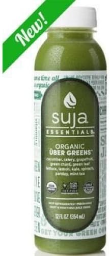 Suja Essentials Organic Uber Greens Juice, 12 Fluid Ounce -- 6 per case.