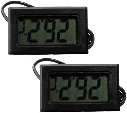AFCN 2x LCD Thermometer temperature Meter Ger Tester Indicator -50 Degree to + 110 Degree sensor