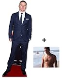 FAN PACK - Channing Tatum LIFESIZE CARDBOARD CUTOUT (STANDEE / STANDUP) - INCLUDES 8X10 (25X20CM) STAR PHOTO - FAN PACK #278