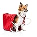 PUPTECK Christmas Dog Ties 16 Pack - Adjustable Small Pet Bow Tie Neckties for Puppy Cat Festival Collar Accessories