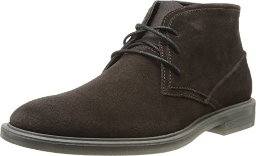 Calvin klein men s ulysses suede boot,dark brown,9.5 m …
