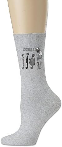 Adult Gorillaz Rock Music Casual Sock Athletic Sock (3 Colors:black White Gray)