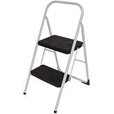 Cosco Two Step Folding Step Stool in Gray
