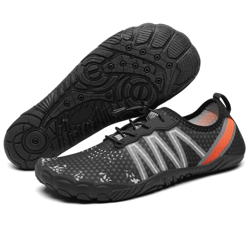 MISHANSHA LIGHTWEIGHT AQUA SHOES FOR MEN BREATHABLE BAREFOOT...
