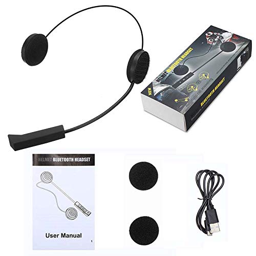 NeDonald Helmet Headset Speaker Accessory Bluetooth CSR Motorcycle Intercom Interphone - Thumbnail 2