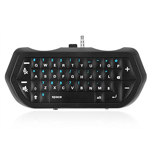 ★Lowest Price★TNP PS4 Controller Keyboard Chatpad Attachment Wireless