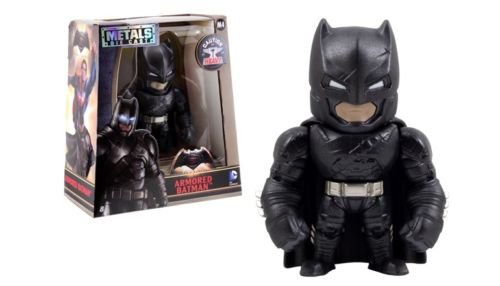 New Batman V Superman - 4" Metal DieCast (Die-Cast) ARMORED BATMAN Action Figures By Jada Toys