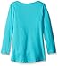 Crazy 8 Girls' Aqua Sequin Knit Top